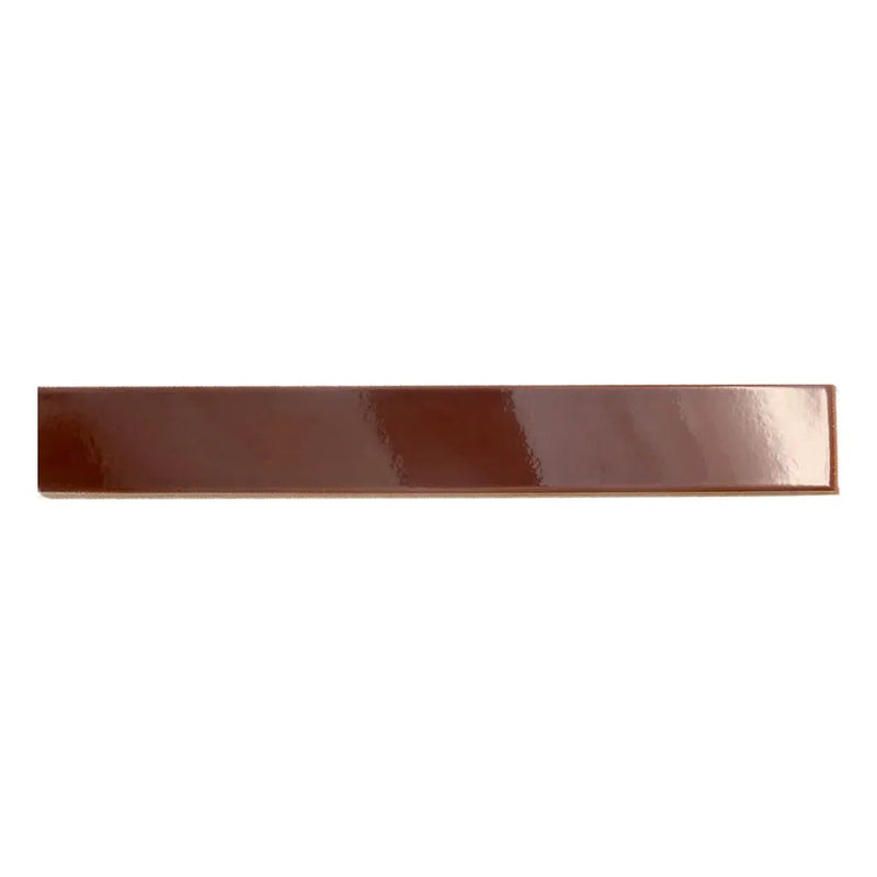 Caramel 2x16 Glossy Ceramic Subway Tile (50 pack, 10.76 sq ft/case) by Apollo Tile