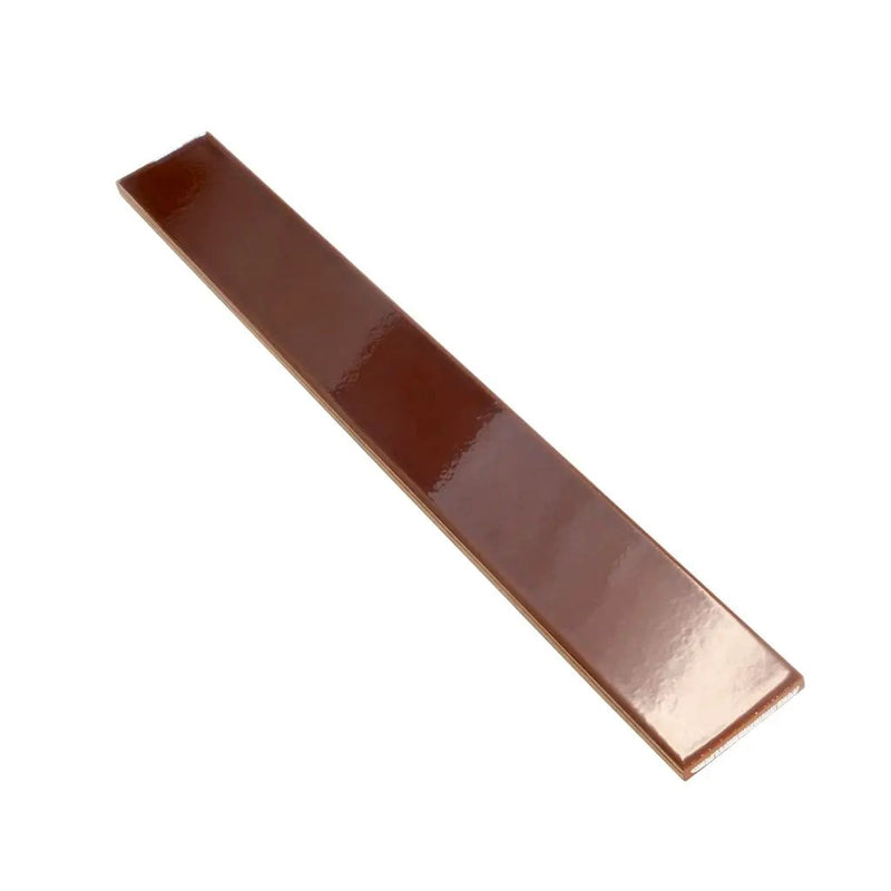 Caramel 2x16 Glossy Ceramic Subway Tile (50 pack, 10.76 sq ft/case) by Apollo Tile