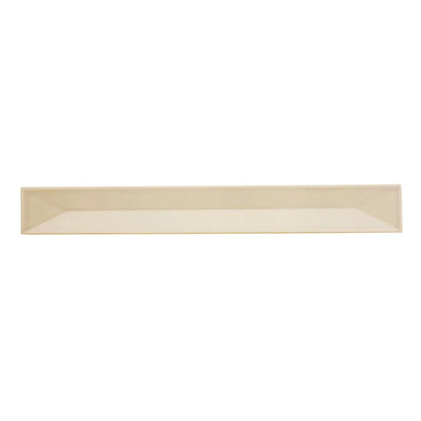 Soft Dove Gray 2x16 Glossy Ceramic Deco Subway Tile (50 pack,10.76 sq ft/case), photo 2 of 6