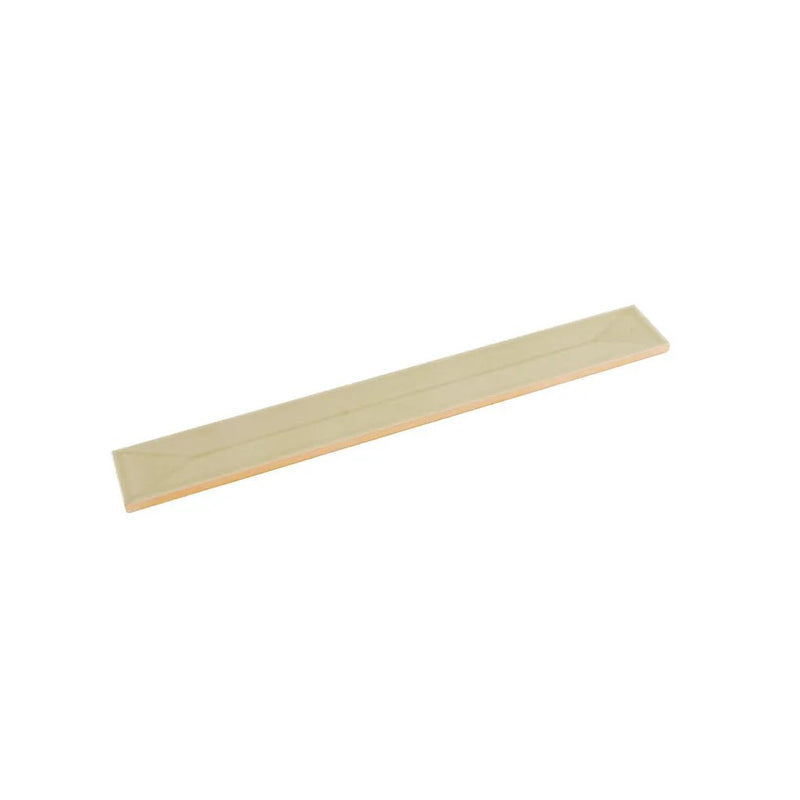 Soft Olive 2x16 Glossy Ceramic Deco Subway Tile (50 pack,10.76 sq ft/case) by Apollo Tile
