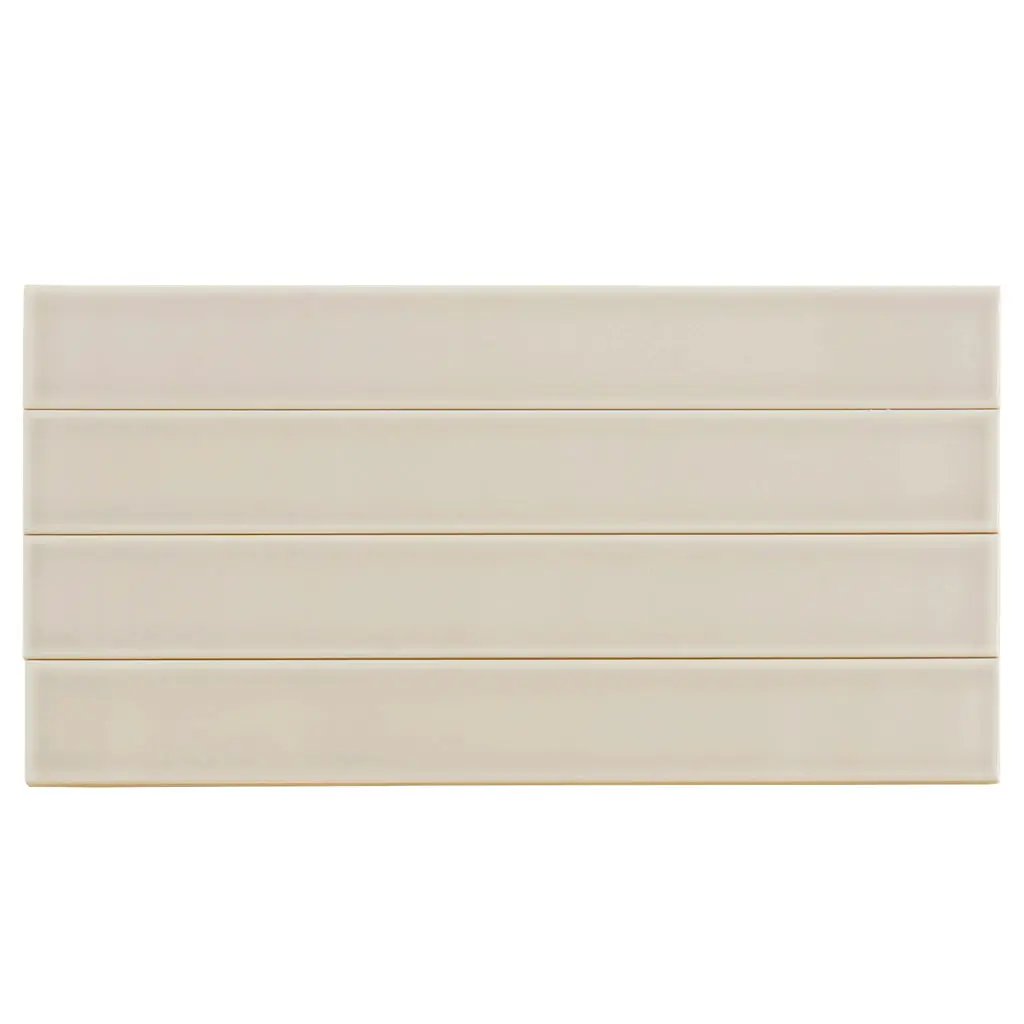 Soft Dove Gray 2x16 Glossy Ceramic Subway Tile (50 pack, 10.76 sq ft/case) by Apollo Tile