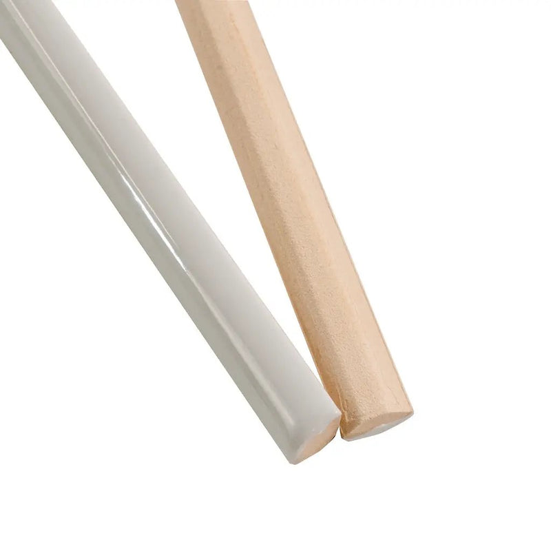 Soft Dove Gray 0.5x8 Glossy Ceramic Pencil Tile Trim (10 pack, 0.27 sq ft/case) by Apollo Tile
