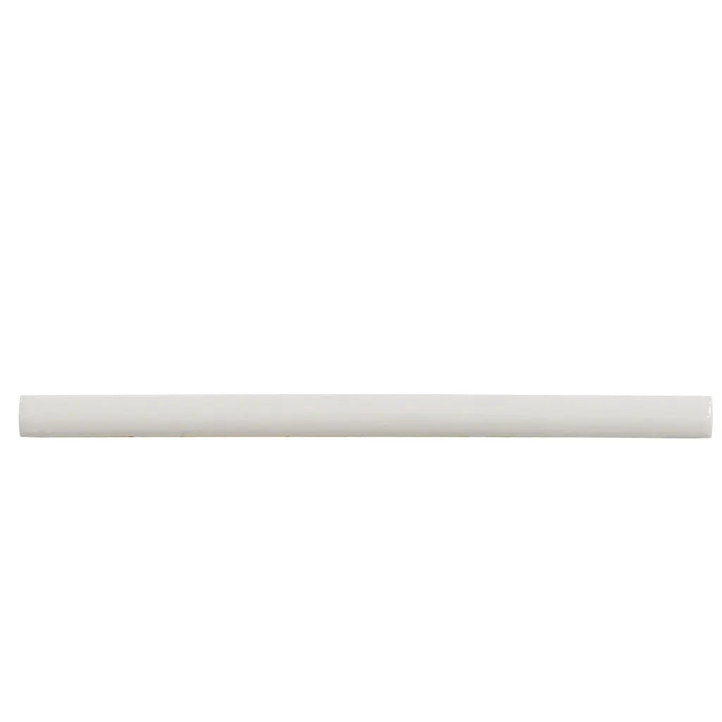 Soft Dove Gray 0.5x8 Glossy Ceramic Pencil Tile Trim (10 pack, 0.27 sq ft/case) by Apollo Tile