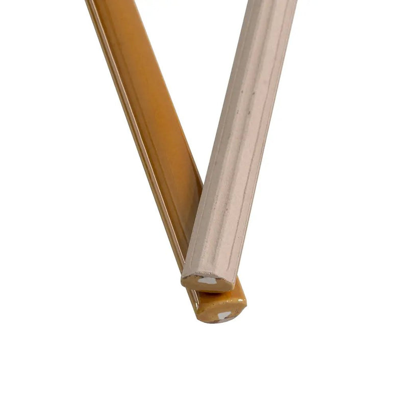 Honey 0.5x8 Glossy Ceramic Pencil Tile Trim (10 pack, 0.27 sq ft/case) by Apollo Tile