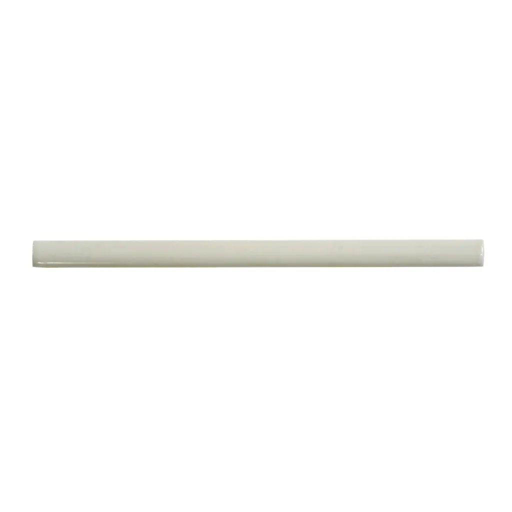 Soft Mint Green 0.5x8 Glossy Ceramic Pencil Tile Trim (10 pack, 0.27 sq ft/case) by Apollo Tile
