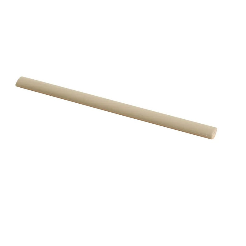 Soft Olive 0.5x8 Glossy Ceramic Pencil Tile Trim (10 pack, 0.27 sq ft/case) by Apollo Tile