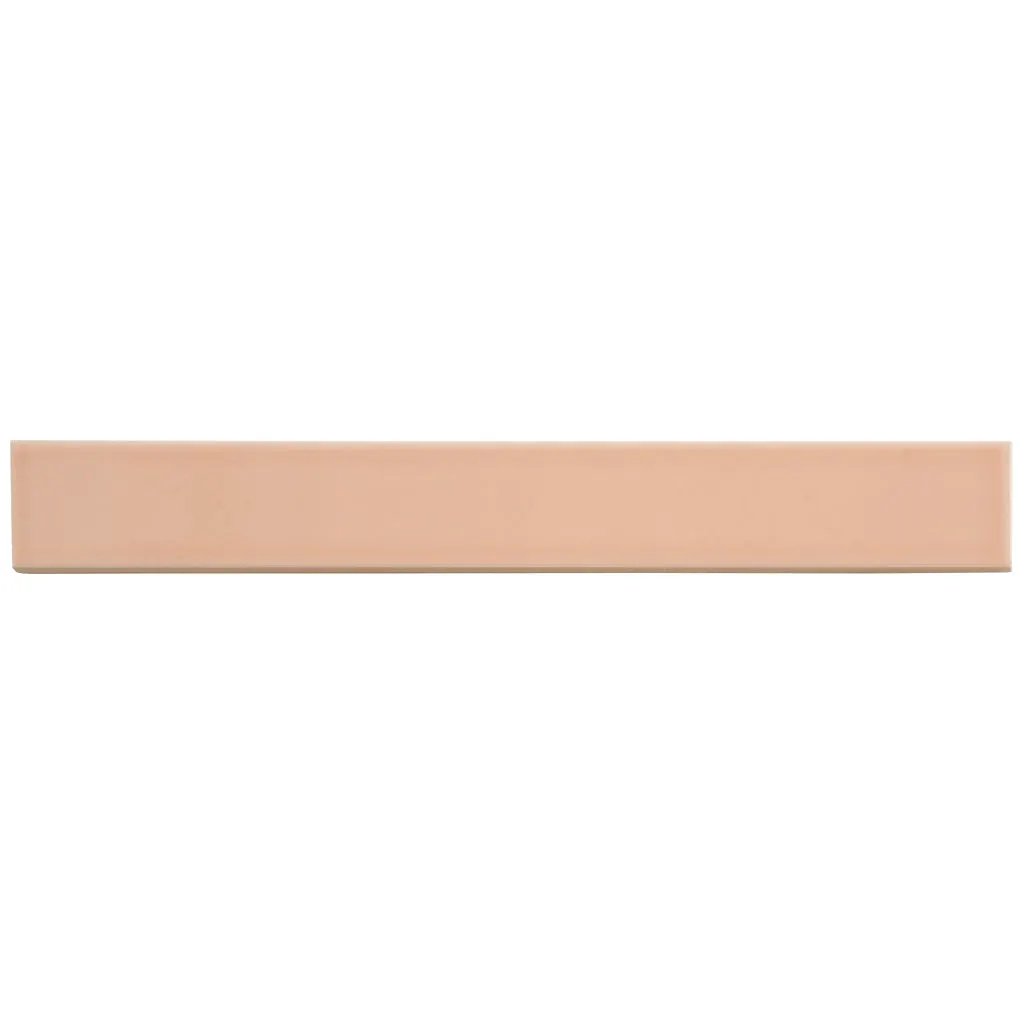 Powder Pink 2x16 Glossy Ceramic Subway Tile (50 pack, 10.76 sq ft/case) by Apollo Tile