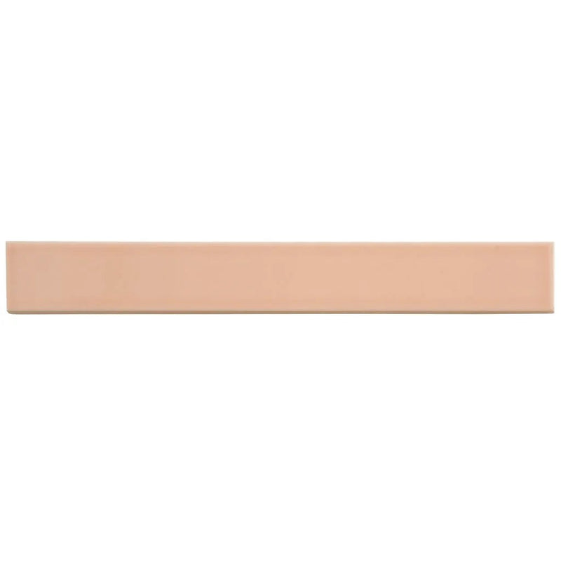 Powder Pink 2x16 Glossy Ceramic Subway Tile (50 pack, 10.76 sq ft/case) by Apollo Tile