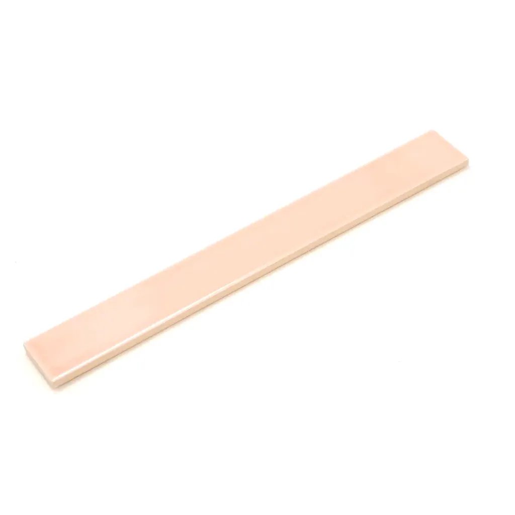 Powder Pink 2x16 Glossy Ceramic Subway Tile (50 pack, 10.76 sq ft/case) by Apollo Tile