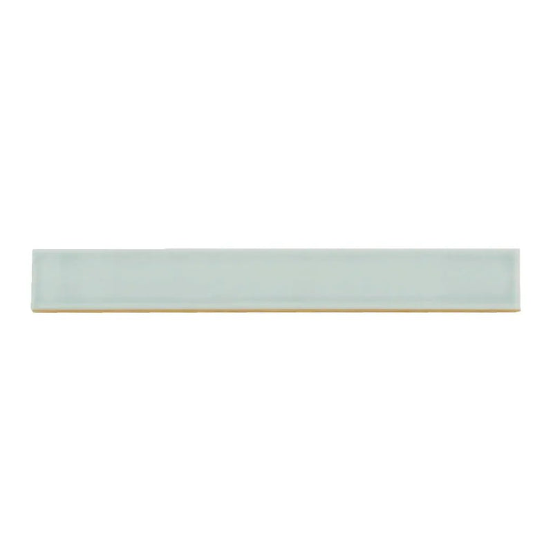 Pastel light Blue 2x16 Glossy Ceramic Subway Tile (50 pack, 10.76 sq ft/case) by Apollo Tile