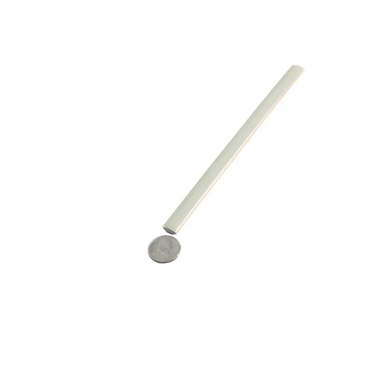 Pastel light Blue 0.5x8 Glossy Ceramic Pencil Tile Trim (10 pack, 0.27 sq ft/case) by Apollo Tile