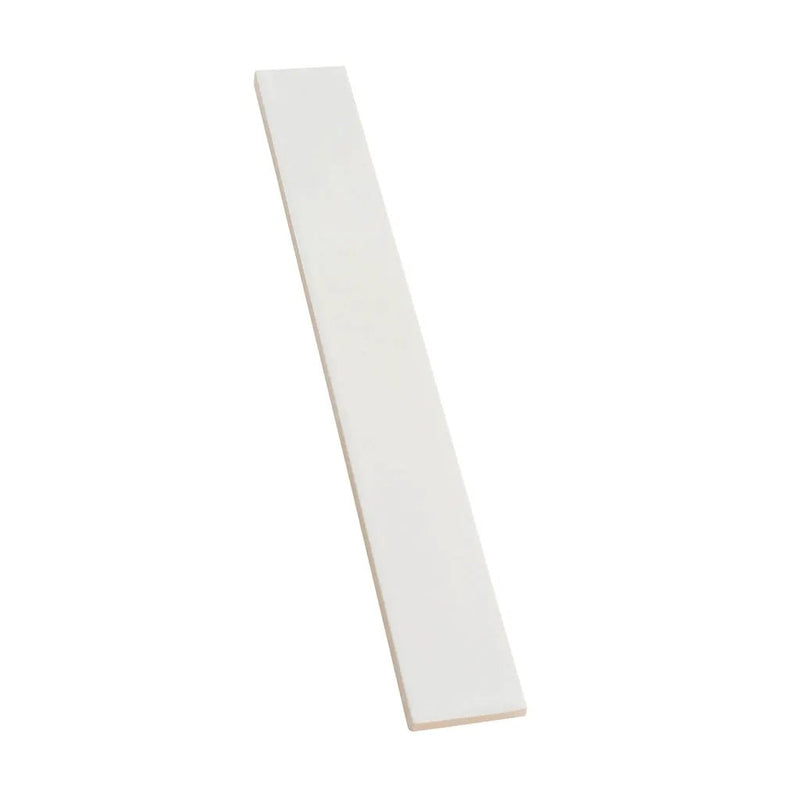 Snow White 2x16 Glossy Ceramic Subway Tile (50 pack, 10.76 sq ft/case) by Apollo Tile