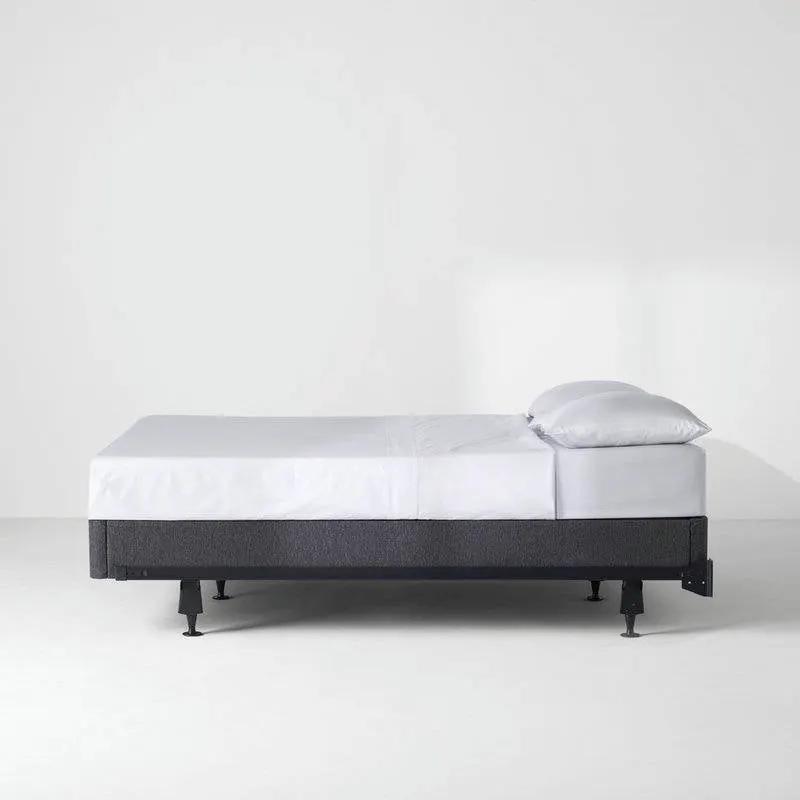 Full size Steel Metal Bed Frame with Bolt-on Headboard Brackets by HomePacific