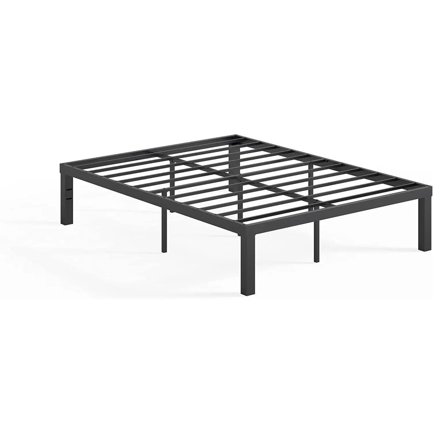 Full size Modern 16-inch Heavy Steel Metal Platform Bed Frame by HomePacific