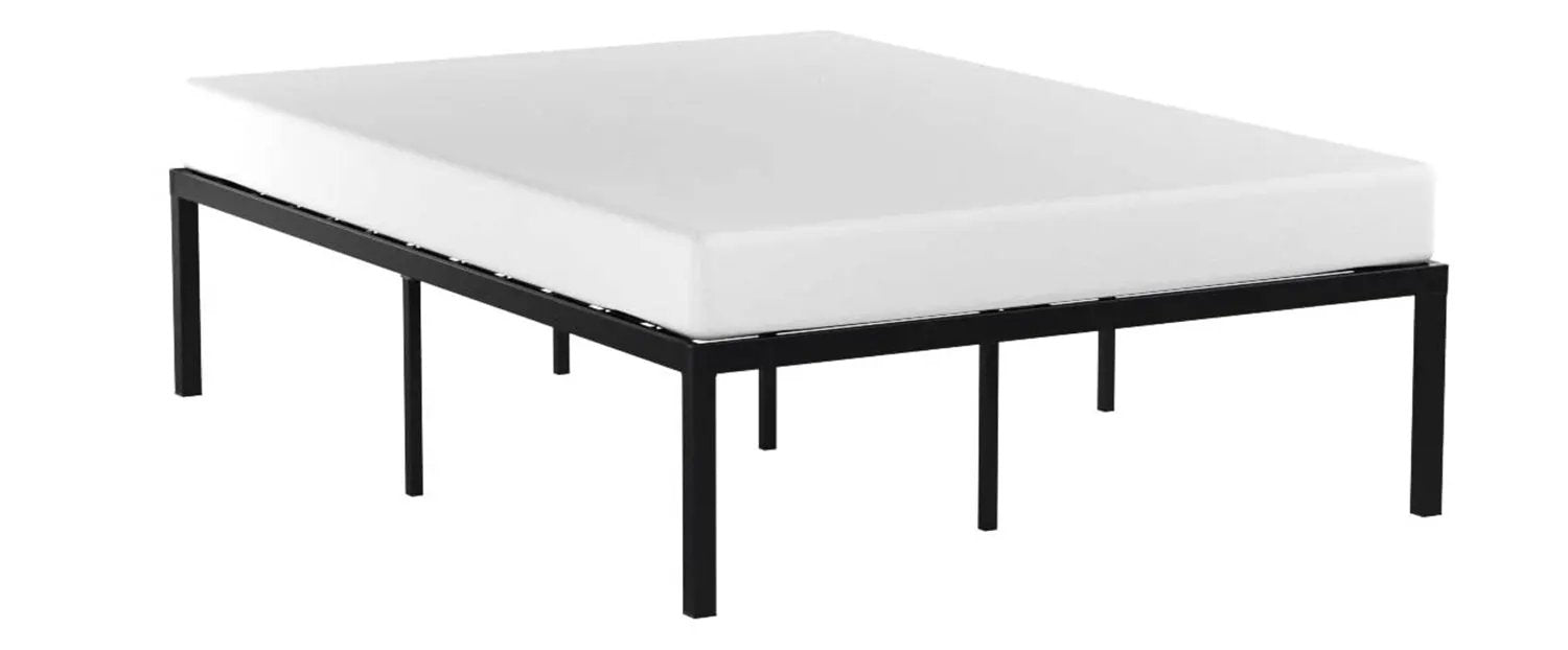 Full size Modern 16-inch Heavy Steel Metal Platform Bed Frame by HomePacific