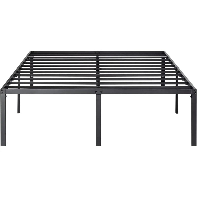 Full 18-inch Metal Platform Bed Frame with Under-Bed Storage Space by HomePacific