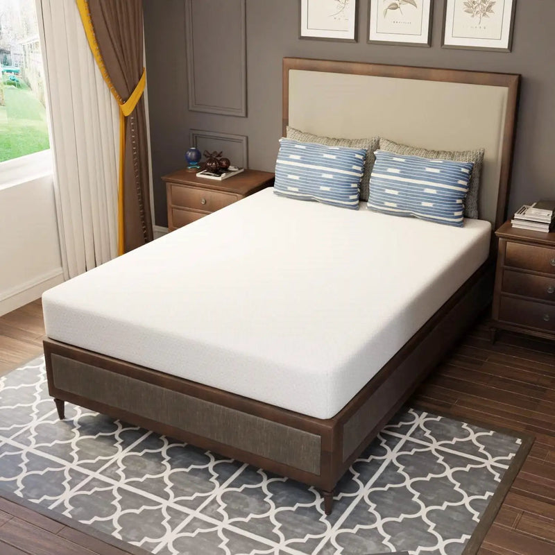 Full size 8-inch Thick Medium Firm Cool Gel Memory Foam Mattress by HomePacific