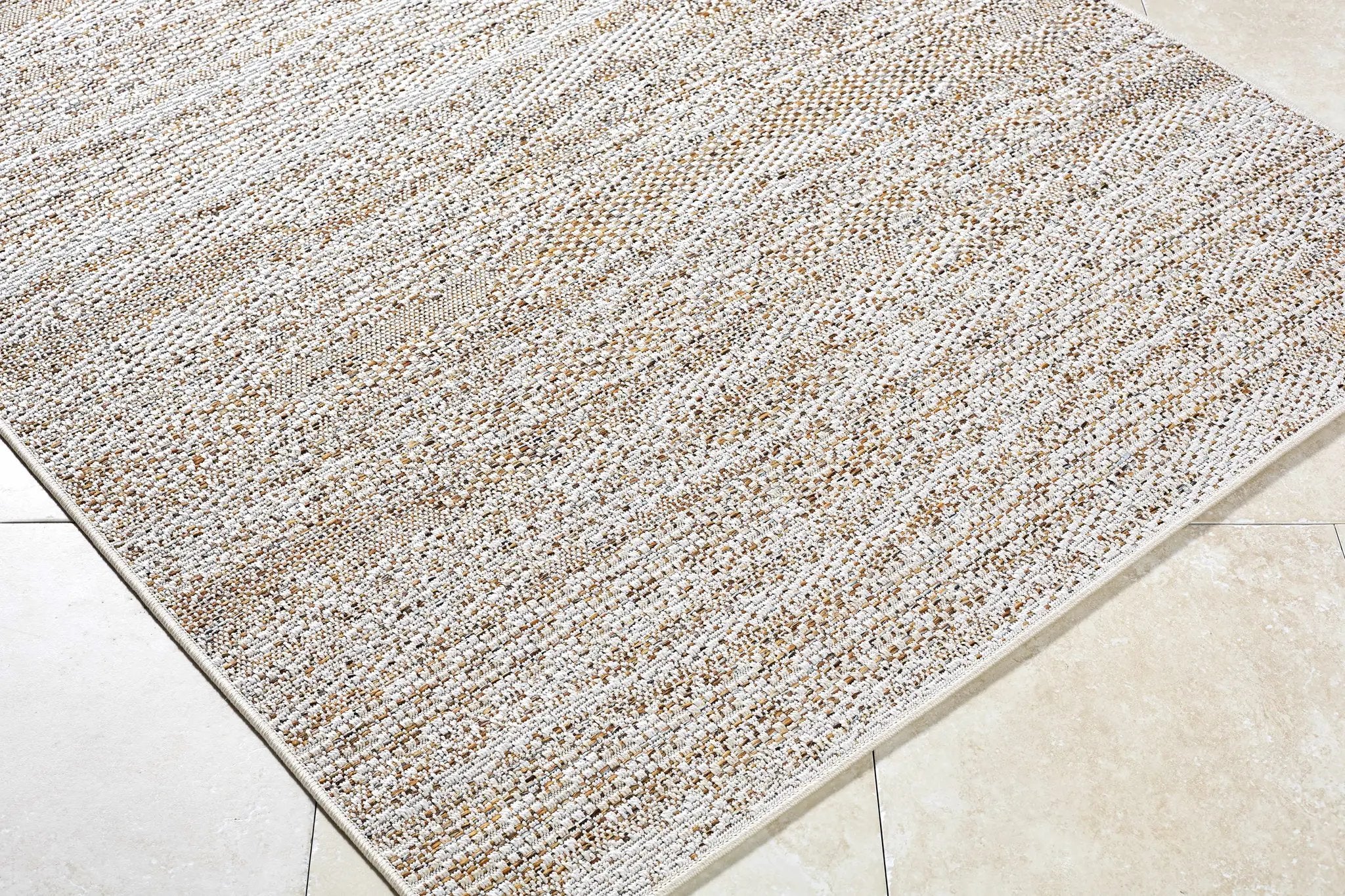 Alezae Beige Outdoor Area Rug by Boutique Rugs