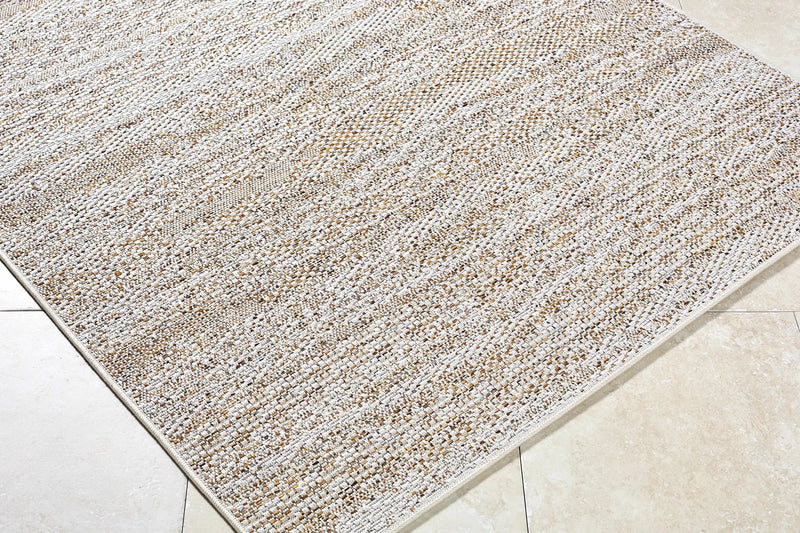 Alezae Beige Outdoor Area Rug by Boutique Rugs