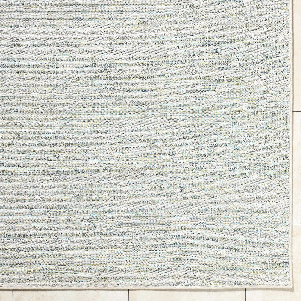 Alezae Ivory Outdoor Area Rug, photo 3 of 7