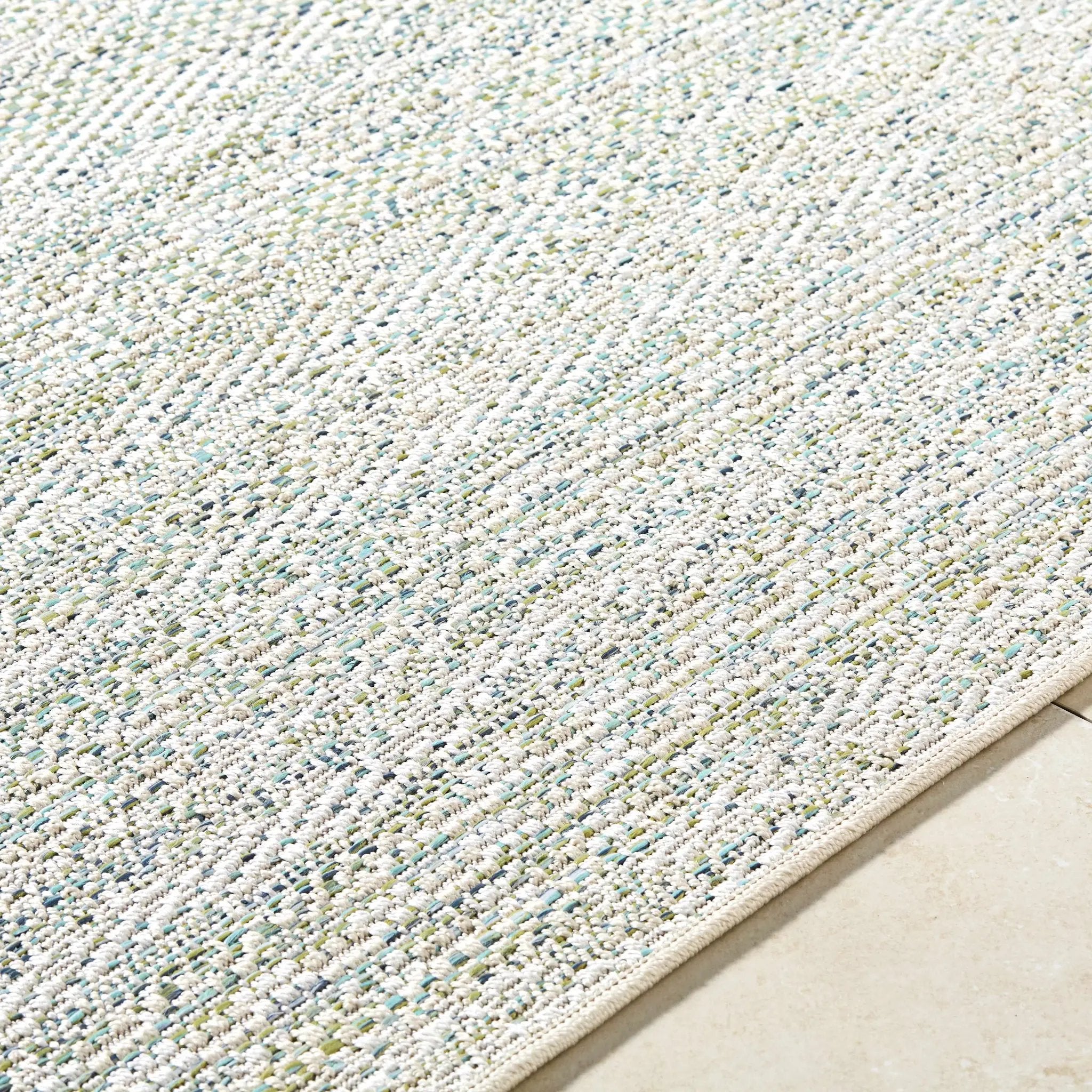 Alezae Ivory Outdoor Area Rug by Boutique Rugs