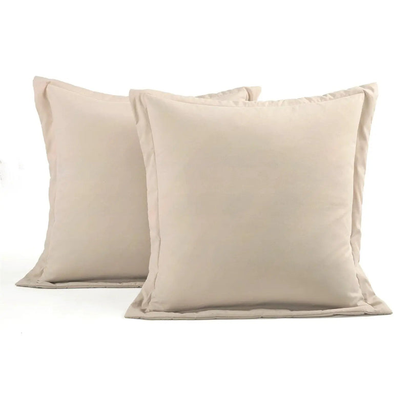 Full/Queen French Country Beige 5-Piece Lightweight Comforter Set w/ Lace Trim by HomePacific