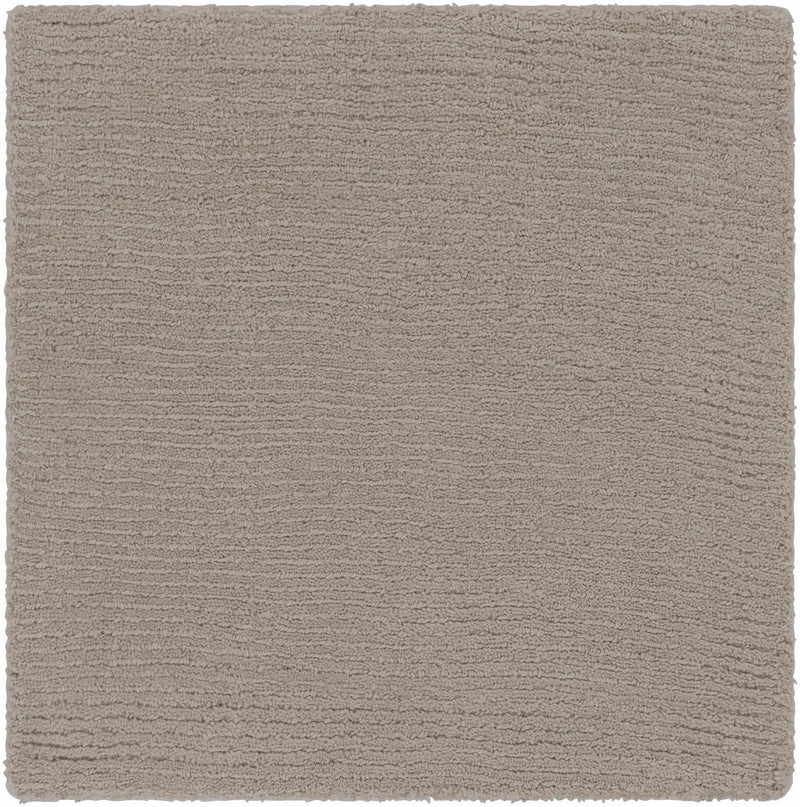 Brockton Solid Gray Wool Rug by Boutique Rugs