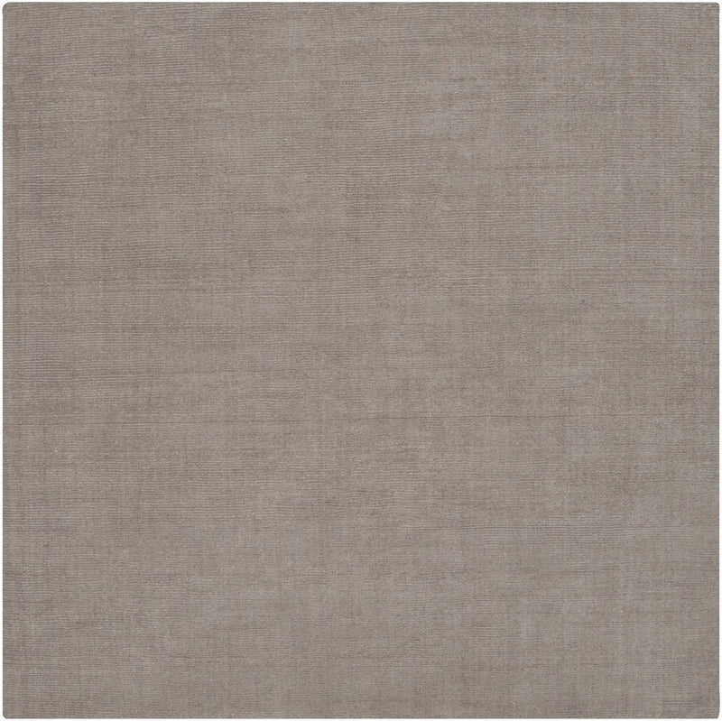 Brockton Solid Gray Wool Rug by Boutique Rugs
