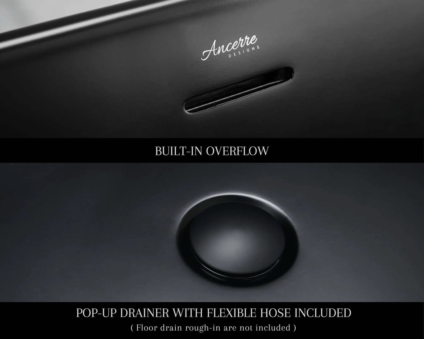Fiore Freestanding Solid Surface Bathtub by Ancerre Designs