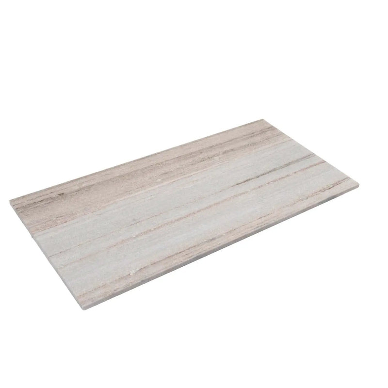 Beige 12x24 Honed Field Crystal Sand Marble Tile (5 pack, 10 sq ft/case) by Apollo Tile