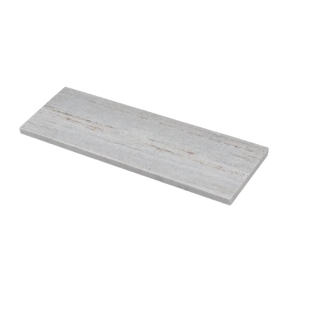 Wooden Beige 4x12 Polished Subway Crystal Sand Marble Tile (15 pack, 5 sq ft/case) by Apollo Tile