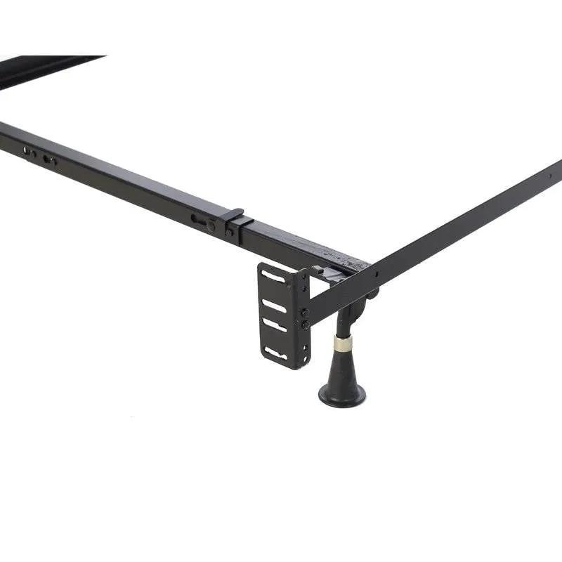 Twin/Full Adjustable Metal Bed Frame with Headboard Footboard Brackets by HomePacific