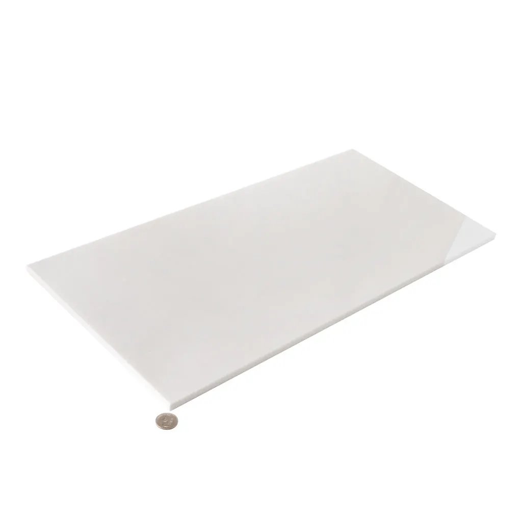 White 12x24 Polished Field Thassos Marble Tile (5 pack, 10 sq ft/case) by Apollo Tile