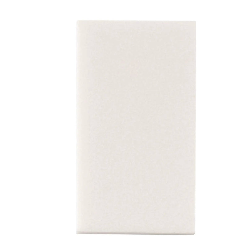 White 3x6 Honed Subway Thassos Marble Tile (40 pack, 5 sq ft/case) by Apollo Tile