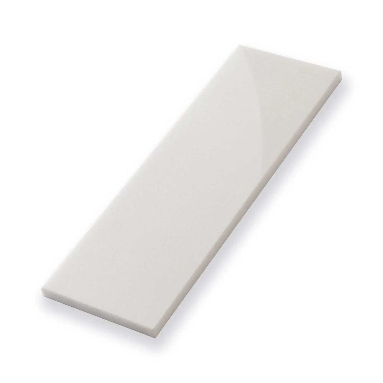 White 4x12 Polished Subway Thassos Marble Tile (15 pack, 5 sq ft/case) by Apollo Tile