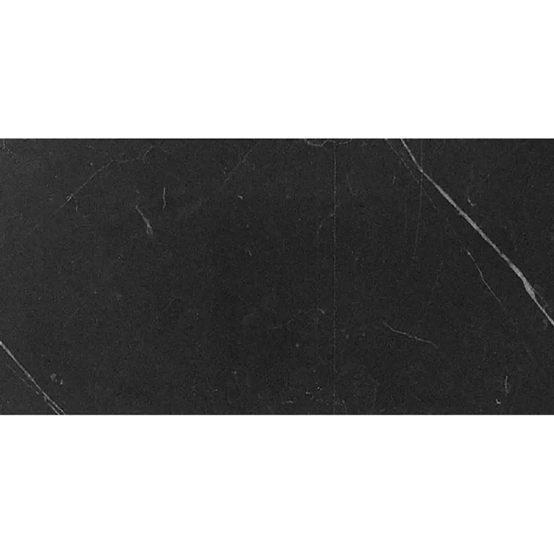 Eastern Black 3x6 Honed Subway Marble Tile (40 pack, 5 sq ft/case) by Apollo Tile