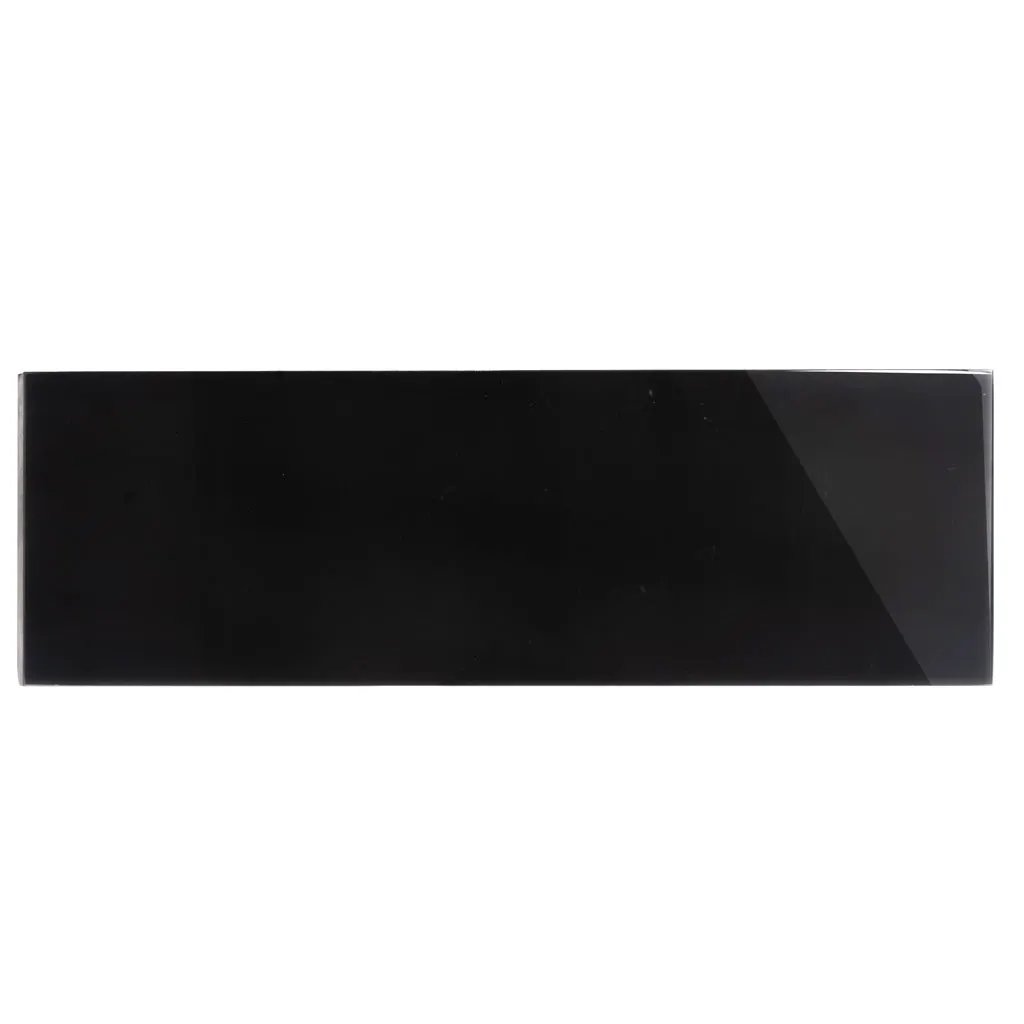 Eastern Black 4x12 Polished Subway Marble Tile (15 pack, 5 sq ft/case) by Apollo Tile