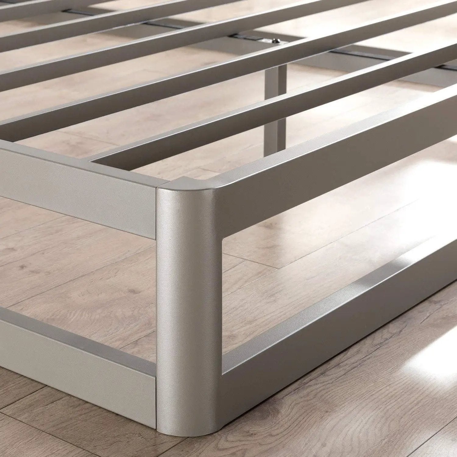 Full size Modern Heavy Duty Low Profile Metal Platform Bed Frame by HomePacific