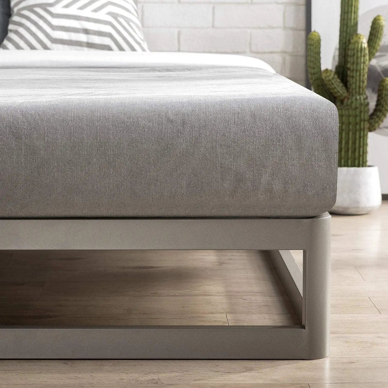 Full size Modern Heavy Duty Low Profile Metal Platform Bed Frame by HomePacific