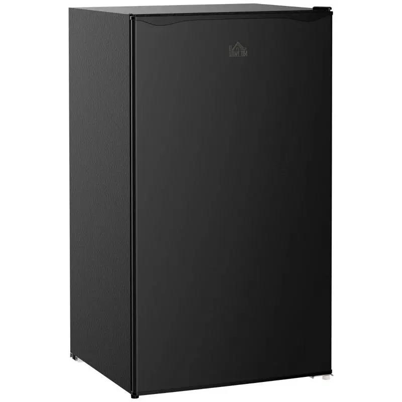 Compact Refrigerator Mini Fridge/Freezer 3.2 Cu.Ft, Black by HomePacific