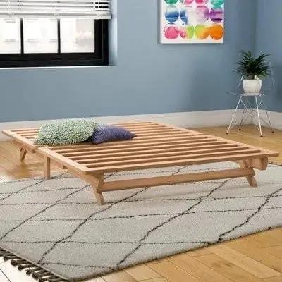 Farmhouse Full Size Solid Wood Platform Bed Made in USA by HomePacific