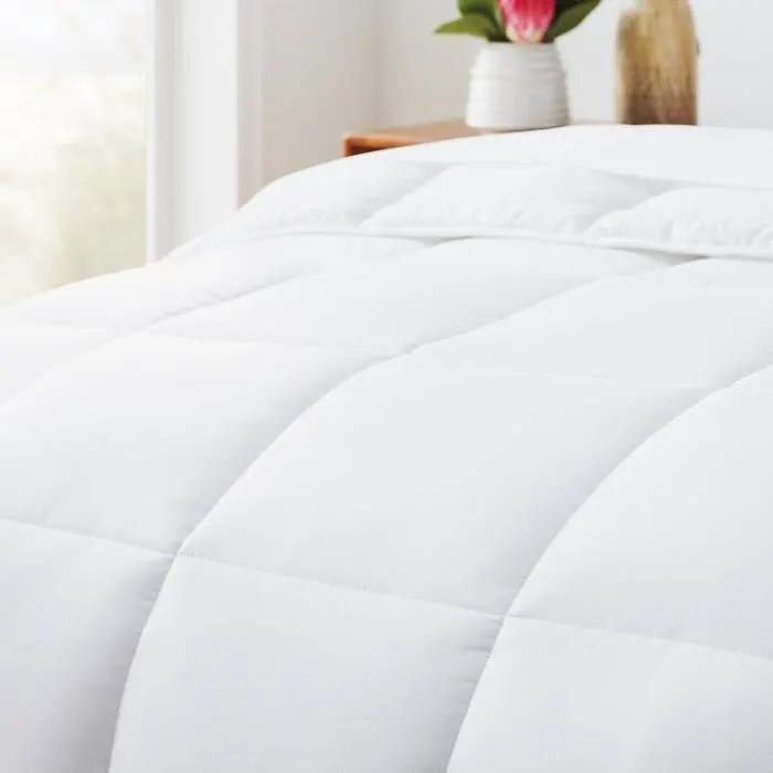 Full Size Cozy All Seasons Plush White Polyester Down Alternative Comforter by HomePacific