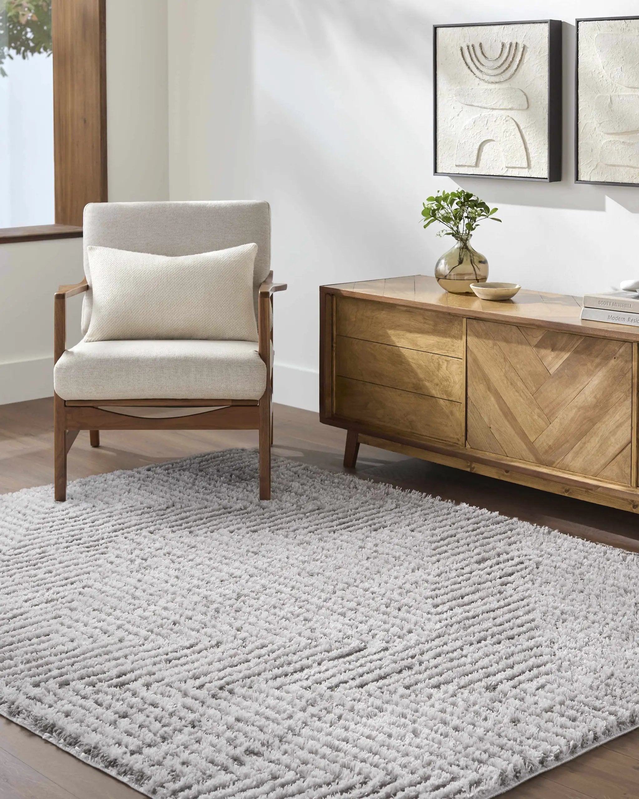 Ashlyn Light Slate Area Rug by Boutique Rugs
