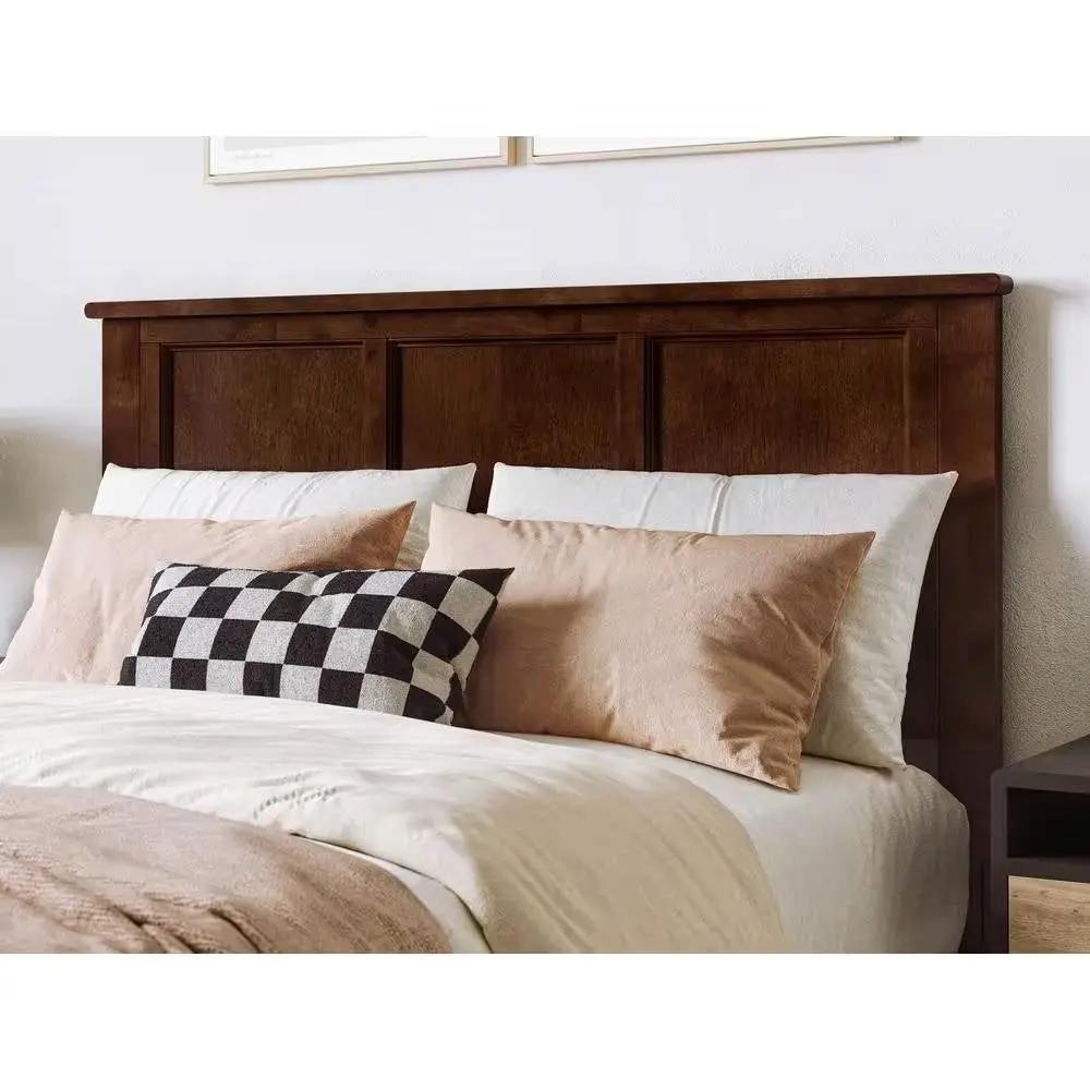 Full size Traditional Style Headboard in Walnut Wood Finish by HomePacific