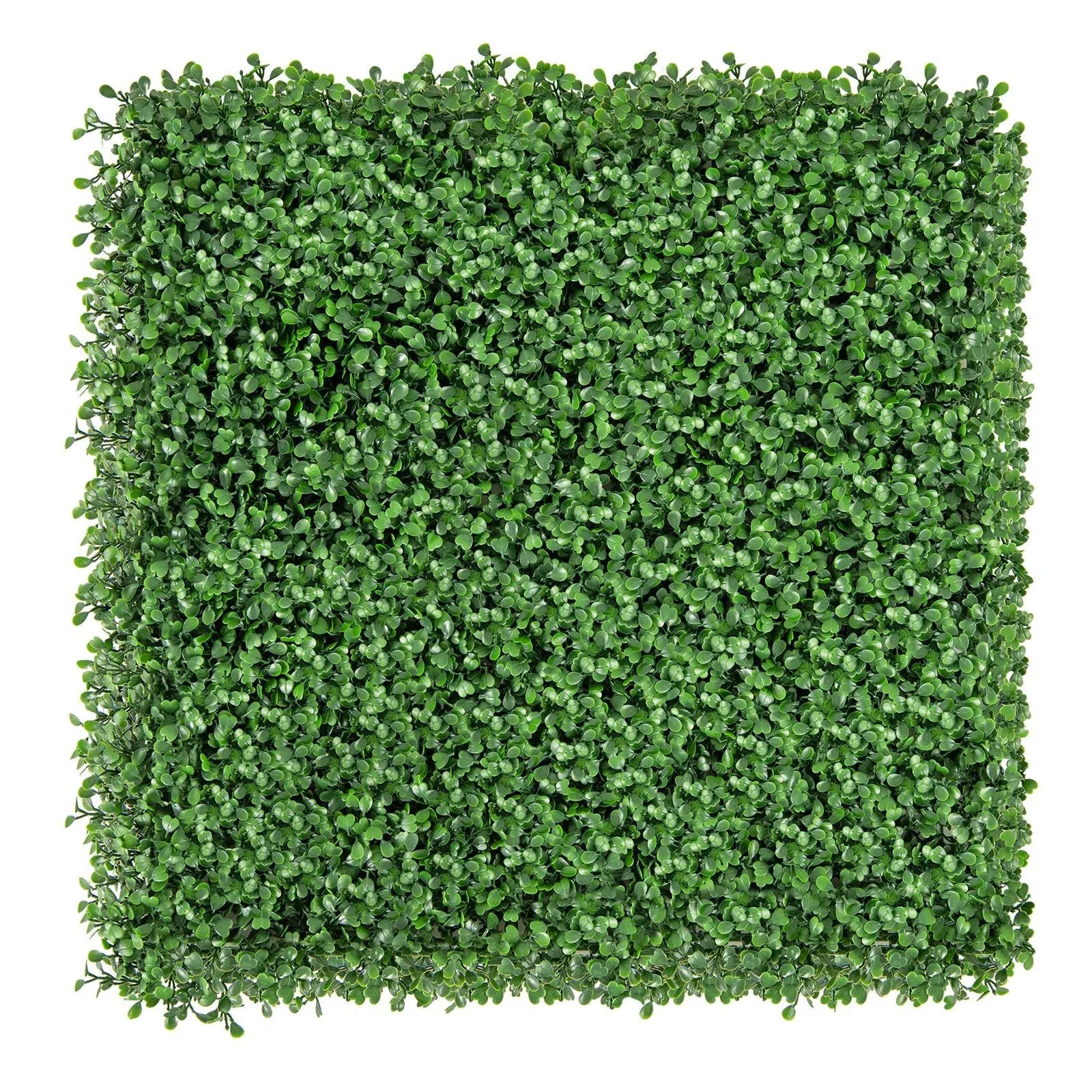 12 Pieces 20 x 20 Inch Artificial Boxwood Wall Panels with Insertable Branches by DirectDeals