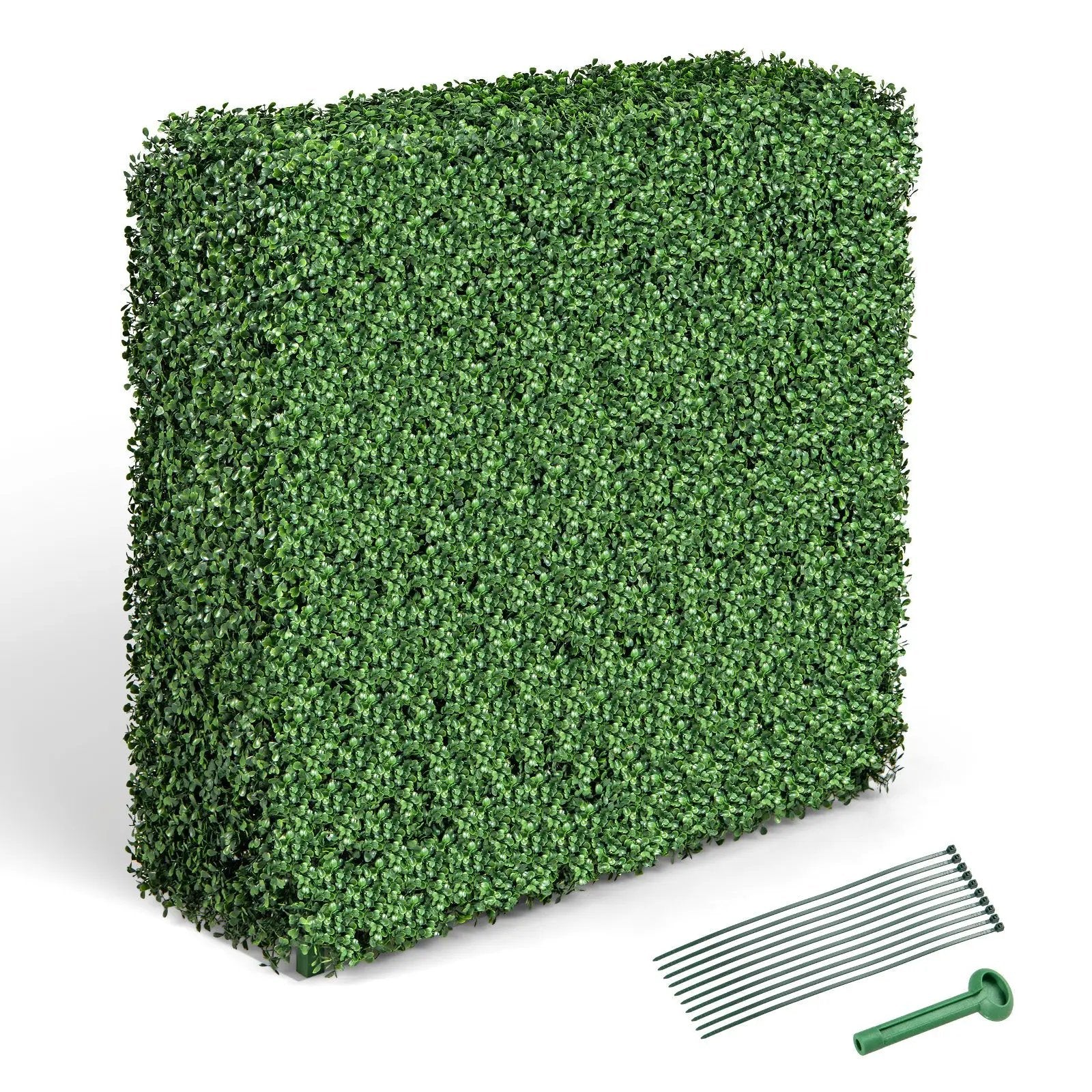 Faux Greenery Room Divider Decorative Privacy Screen Fence Hedge Wall by DirectDeals