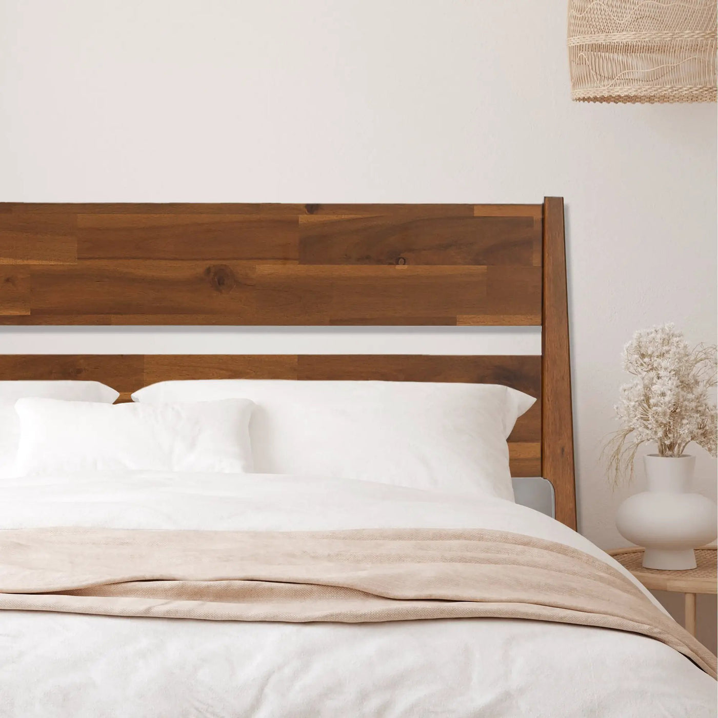 Callisto Solid Wood Bed Frame by Megsu