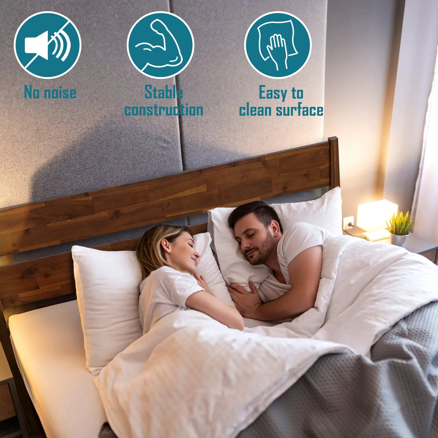 Callisto Solid Wood Bed Frame by Megsu