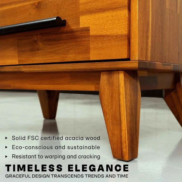 Linea Solid Wood Dresser by Megsu