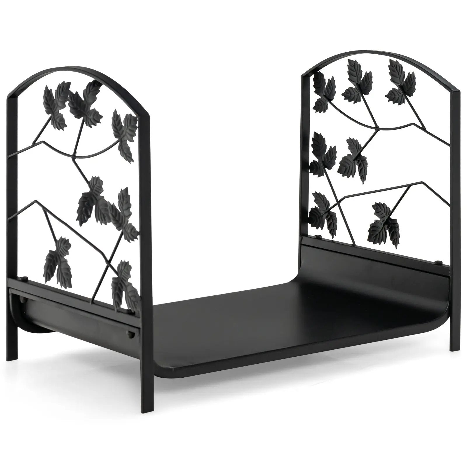 19 Inch Heavy-Duty Firewood Rack with 110 lbs Load Capacity by DirectDeals